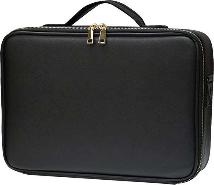 Produktbild JTI Professionelle Make-up-Tasche - Schwarz mit goldenen Details