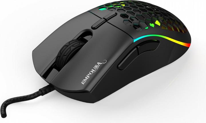 Produktbild Inca RGB 6 Led 10000 DPI 7D Macro Keys with Double Cap Prof. gaming mouse (Kabelgebunden)