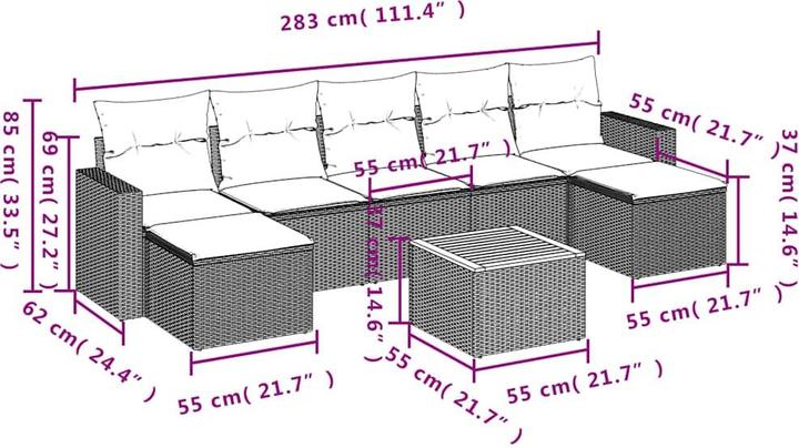 Produktbild vidaXL Lennox