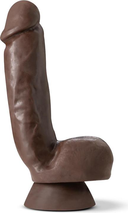 Produktbild Blush Dr. Skin Plus - 8 Inch Realistic Posable Dildo with Squeezable Balls - Suction Cup Base for Hands Fr