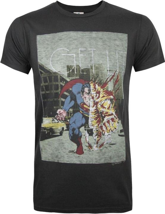 Immagine prodotto Junk Food Get Lit Maglietta Superman Uomo (M)