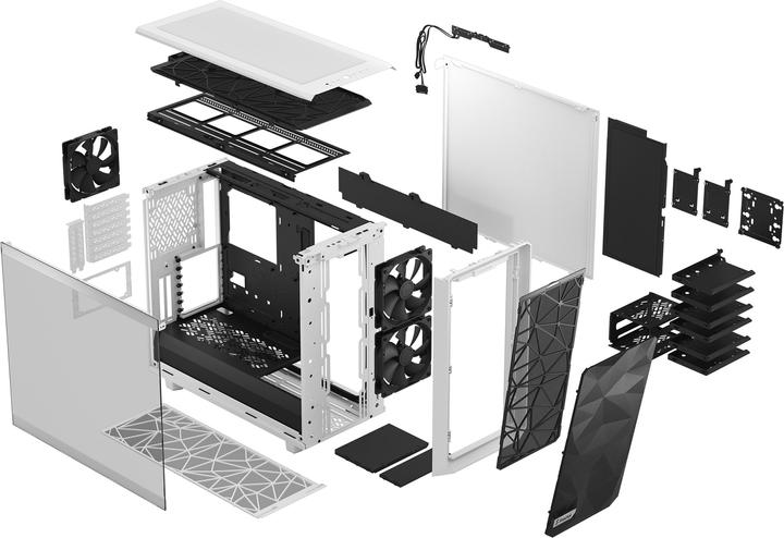 Actual product image Fractal Meshify 2 Clear (mATX, Mini-ITX, ATX)