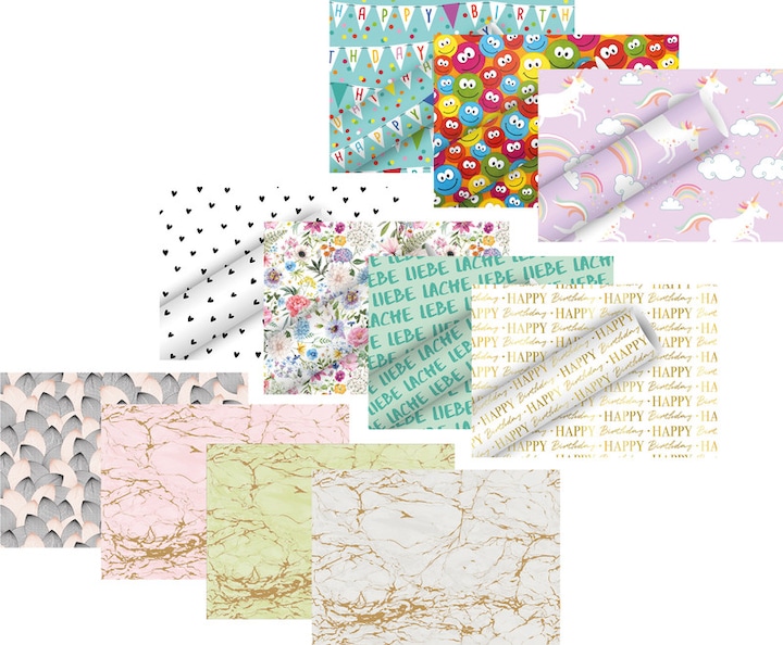 Image du produit Braun + Company Geschenkpapier (Papier cadeau, 1 x)