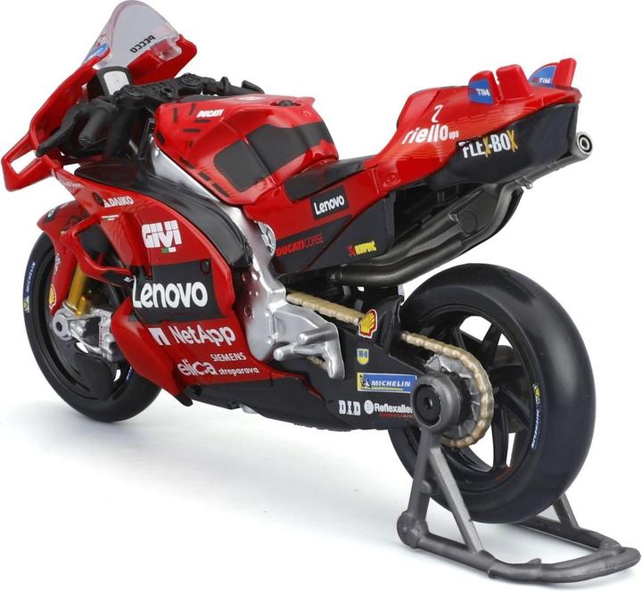 Image du produit Maisto MotoGP 1/18 Ducati Lenovo #1 Bagnaia 2024