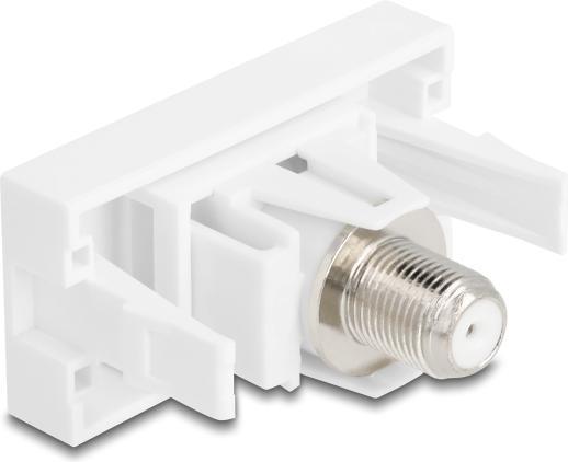 Immagine prodotto Delock Modulo Easy 45 da presa IEC a presa F bianco (Cavi antenna)