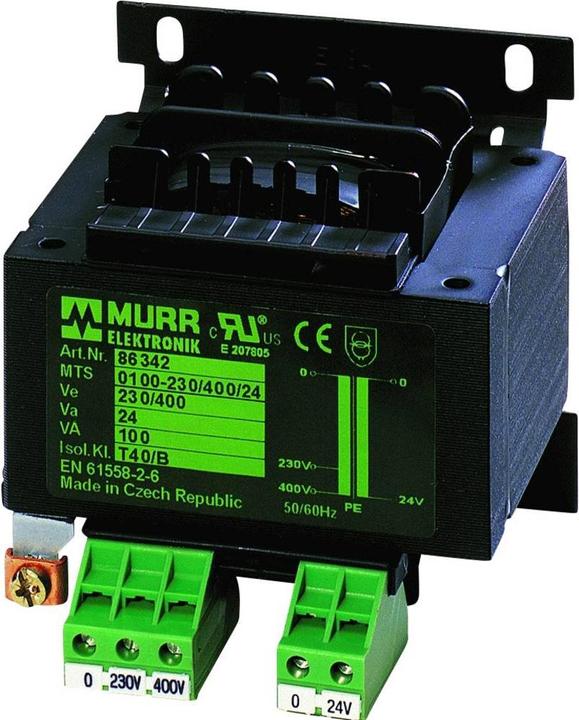 Actual product image Murr Elektronik Safety transformer 1 x 230 V/AC, 400 V/AC 24 250 VA