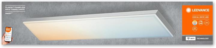 Actual product image Ledvance Smart+ Planon Frameless (1800 lm)