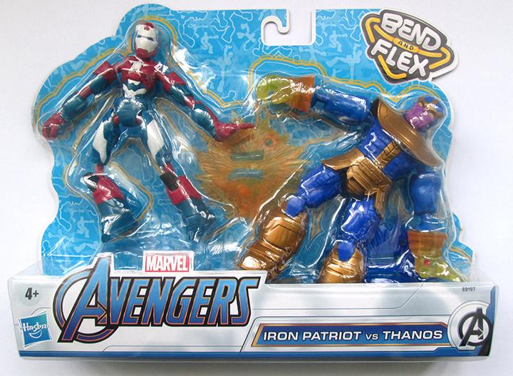 Image du produit Hasbro Avengers Bend et Flex 2x