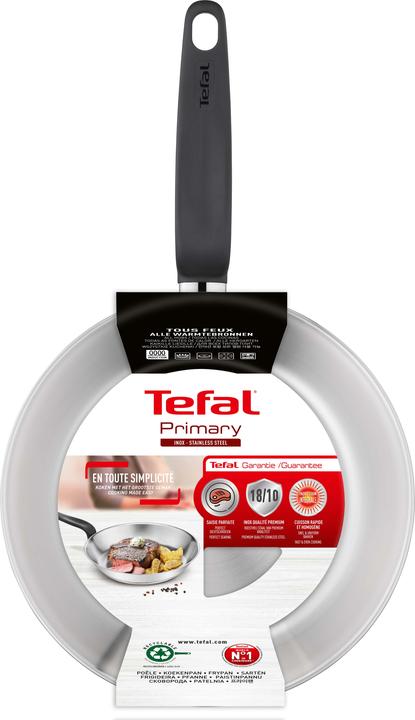 Produktbild Tefal E3080404 (24 cm, Wok Pfanne, Edelstahl)