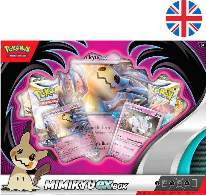 Actual product image Pokémon Pokemon TCG Mimikyu EX Box (English, Booster Pack)