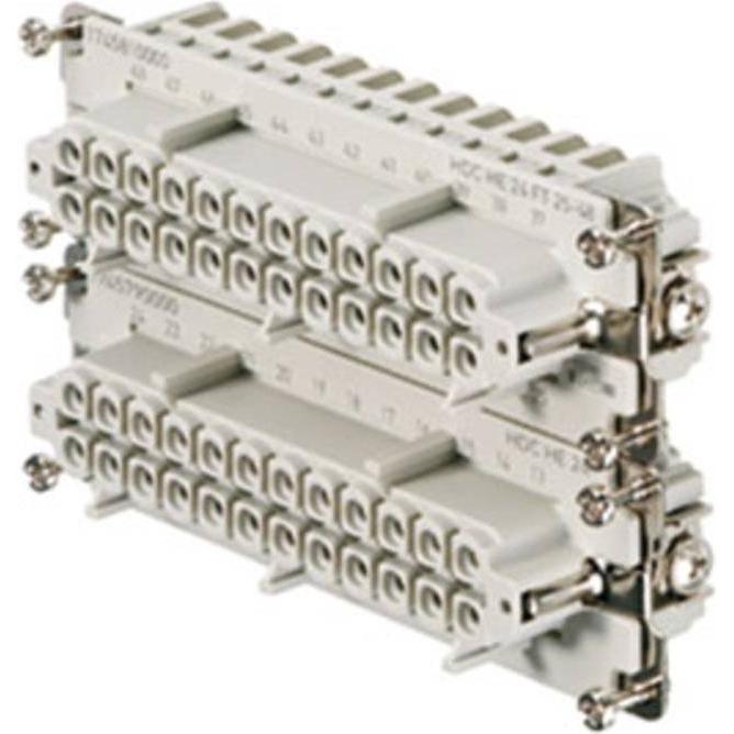 Weidmüller Contatto inserto presa 48p ritorno a molla 16A 1745810000, Cavo + Spina elettrica, Grigio