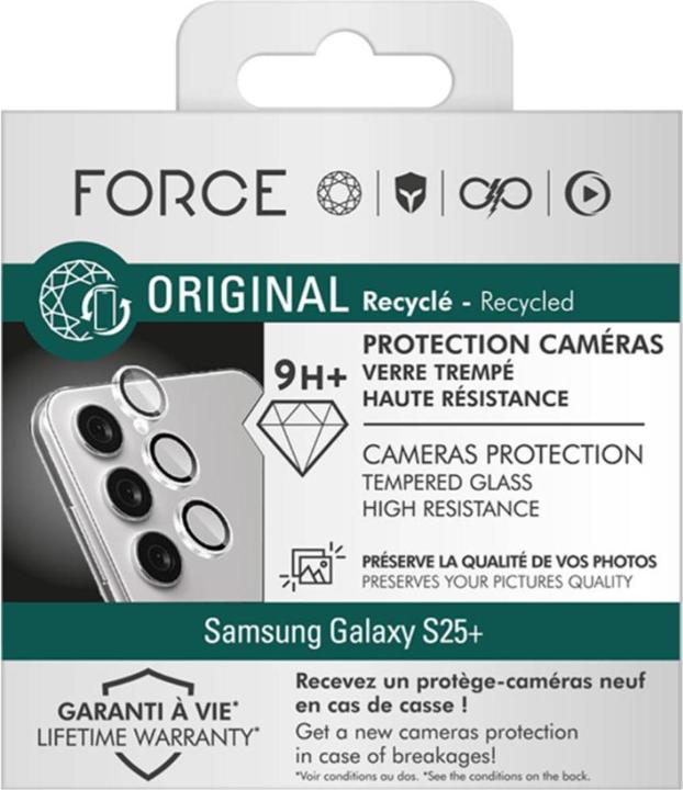 Image du produit Bigben Connected Lens Kameraschutz (3 pcs, Samsung Galaxy S25+)