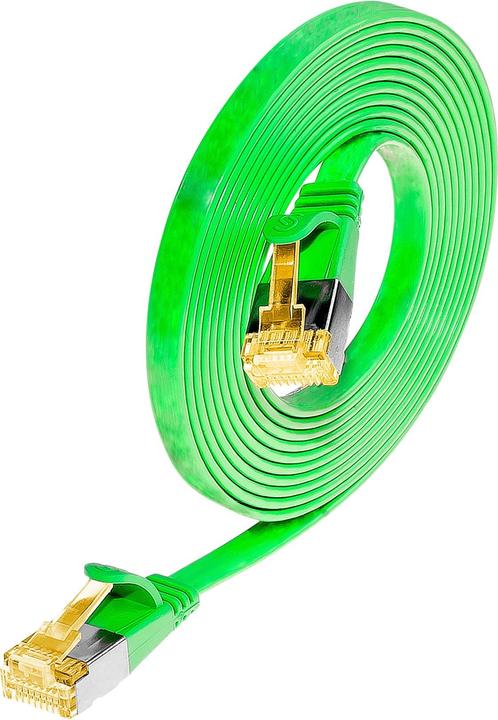 Wirewin Slim Patchkabel: U/FTP, 3.0m, grün (U/FTP, CAT6a, 3 m)