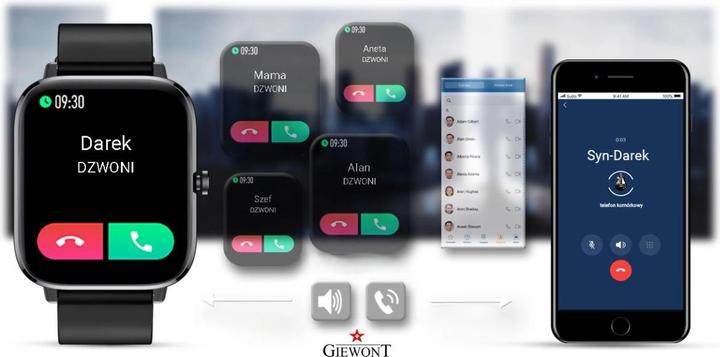 Immagine prodotto Giewont Smartwatch GW230-2 Nero-Nero