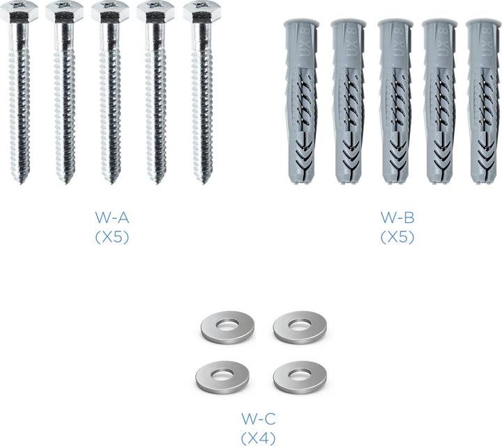Actual product image Tooq Technology LP2355TN-B (Wall, 55", 30 kg)