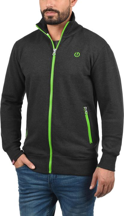 Immagine prodotto Solid BennTrack Felpa Con Cerniera Giacca Da Uomo Senza Cappuccio Con Cappuccio Stampa (L)