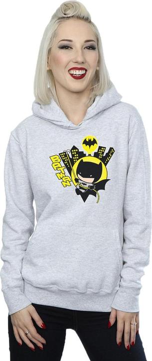 Image du produit - Sweat à capuche CHIBI BATMAN SWINGING - Femme (S)