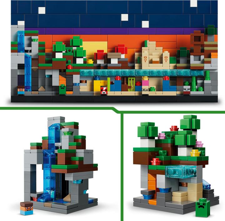 Produktbild LEGO 21589 Mini-Biome (21589, LEGO Minecraft)