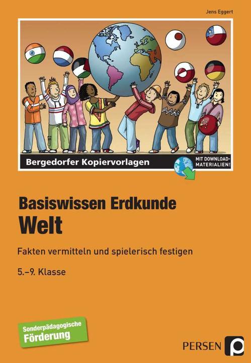 Produktbild Basiswissen Erdkunde: Welt (Deutsch, Jens Eggert, 2023)