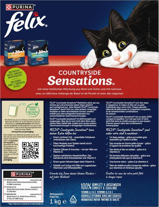 Produktbild Felix Countryside Sensations (Adult, 1 Stk., 1000 g)