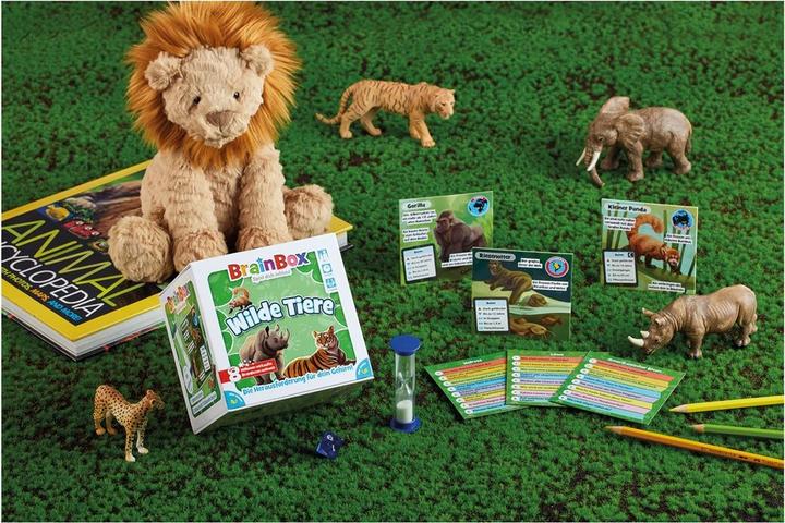 Actual product image Brainbox Brain Box- Wild animals (German)