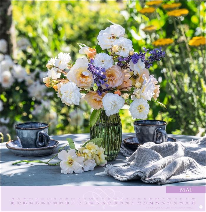 Produktbild Rosenduftkalender 2026 (32 x 33 cm)