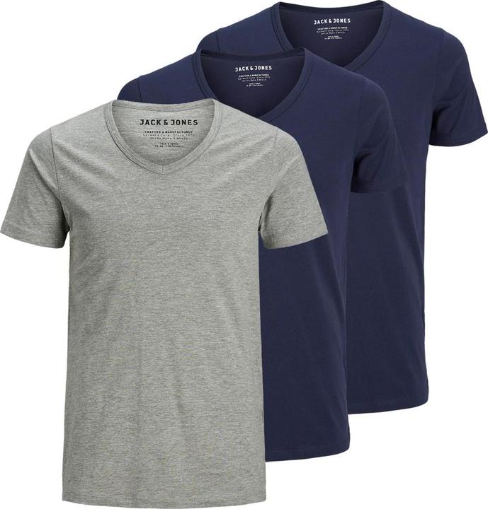 Produktbild Jack & Jones 3er Pack Essentials T-Shirt (M)