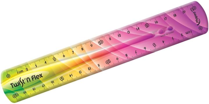 Actual product image Maped Twist'n Flex DECOR flat ruler, 200 mm, unbreakable (20 cm)