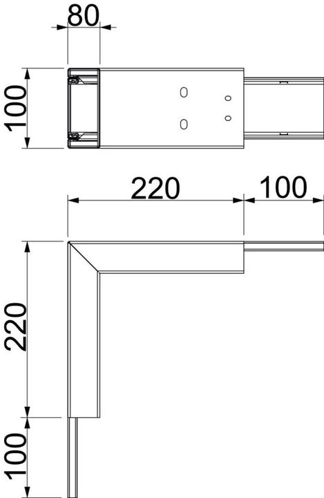 Image du produit OBO Bettermann Angle extérieur (10 cm)