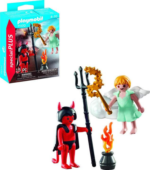 Immagine prodotto Playmobil Angelo e Diavolo (71170, Playmobil Special Plus)