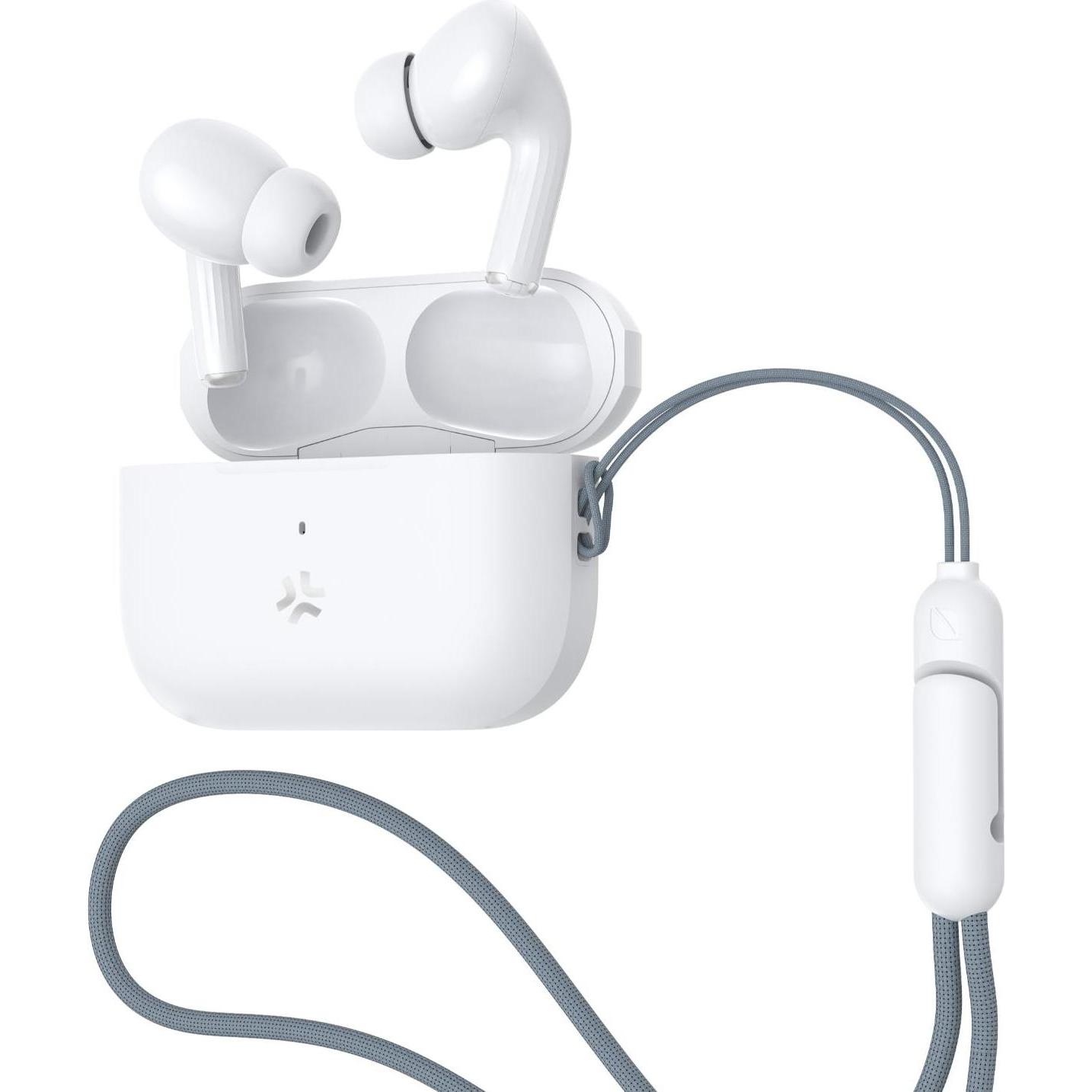 Celly Bianco Auricolari True Wireless (Anc, 5 H, Senza Fili), Cuffie,