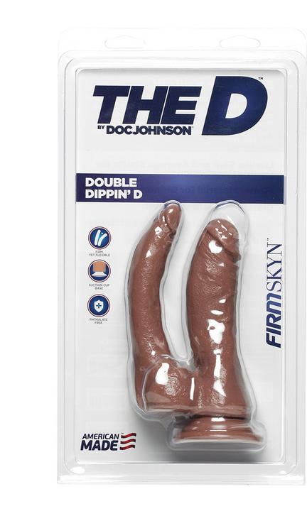 Productafbeelding Doc Johnson Dubbel Dippin' D Firmskyn