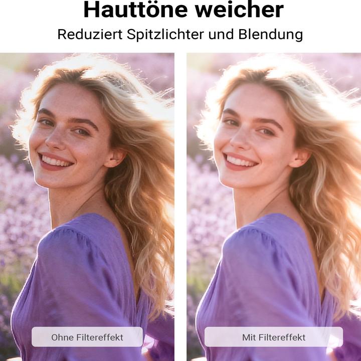 Produktbild Walimex pro Filterhalter 67mm Diffusionsfilter Handykamera Cold Shoe Fotografie (67 mm, Diffusionsfilter)