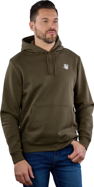 Actual product image Siksilk Hoodie Khaki Essential Overhead Hoodie (XL)