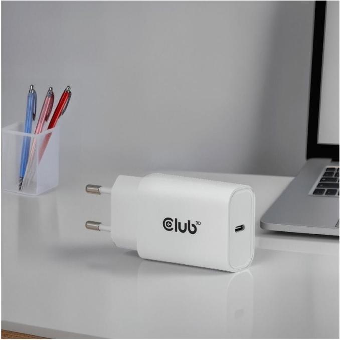 Image du produit Club 3D Club3D Lifestyle Ladegerät USB-C 30Watt, 2Stk weiss retail (30 W)