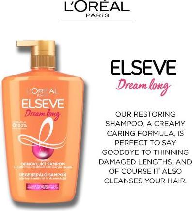 Immagine prodotto L'Oréal Paris Elseve Dream Long Restoring Shampoo (1000 ml, Shampoo liquido)