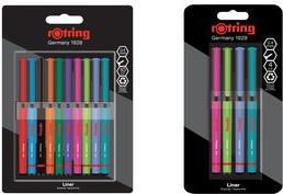 Image du produit Rotring Feutres fins Fun Couleurs (Multicolore, 4 x)