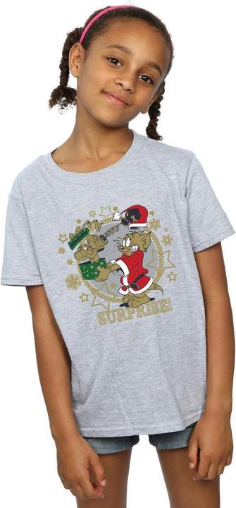 Produktbild Tom & Jerry Christmas Surprise TShirt Mädchen (152, 158)