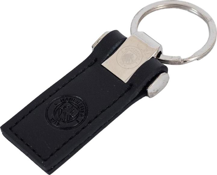 Produktbild Manchester City FC Leder Schlüsselanhänger Wappen
