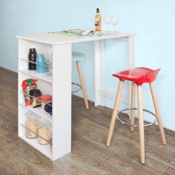 Immagine prodotto SoBuy Tavolo da bar (112 x 57 x 106,5 cm)