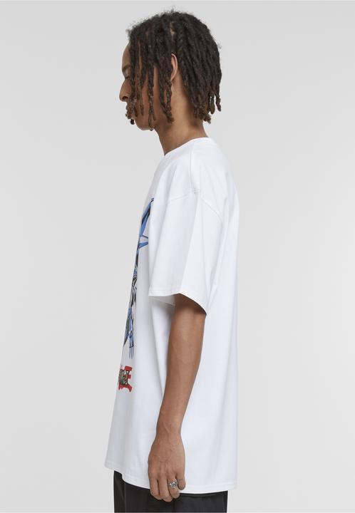 Produktbild Urban Classics Yu-Ghi-Oh Blue Eyes White Dragon Heavy Oversize Tee - 91517 (XXL)