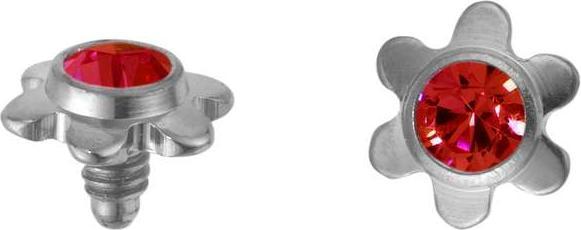 Produktbild Bijouteria Dermal-Anchor Aufsatz (Kristall, Titan)