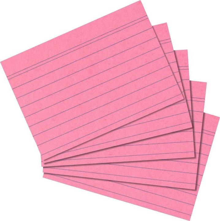 Image du produit Herlitz Fiches (A7, 170 g/m², 100 x)