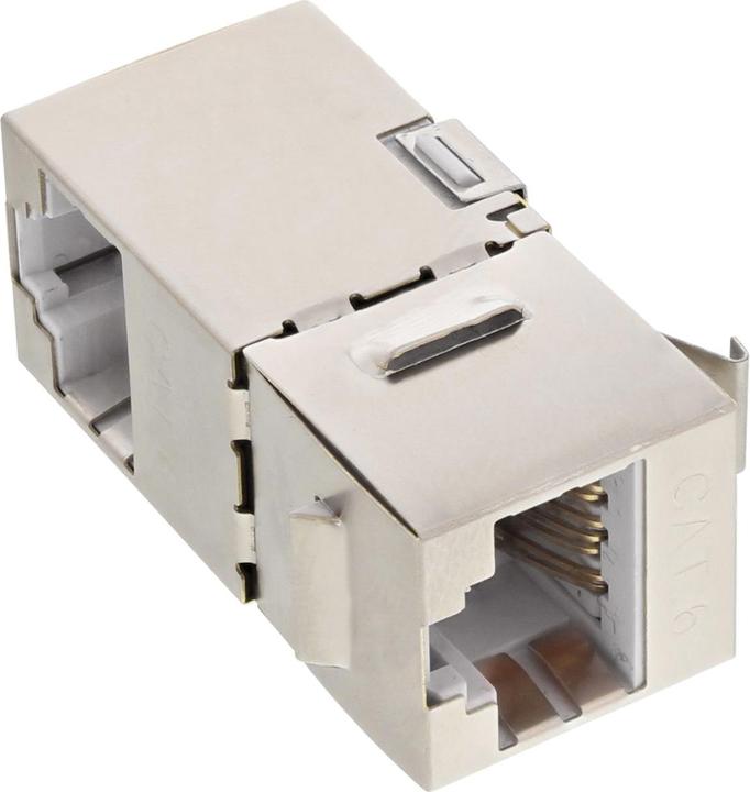 Actual product image InLine RJ45 jack / jack insert angled 90° (Patch panel)