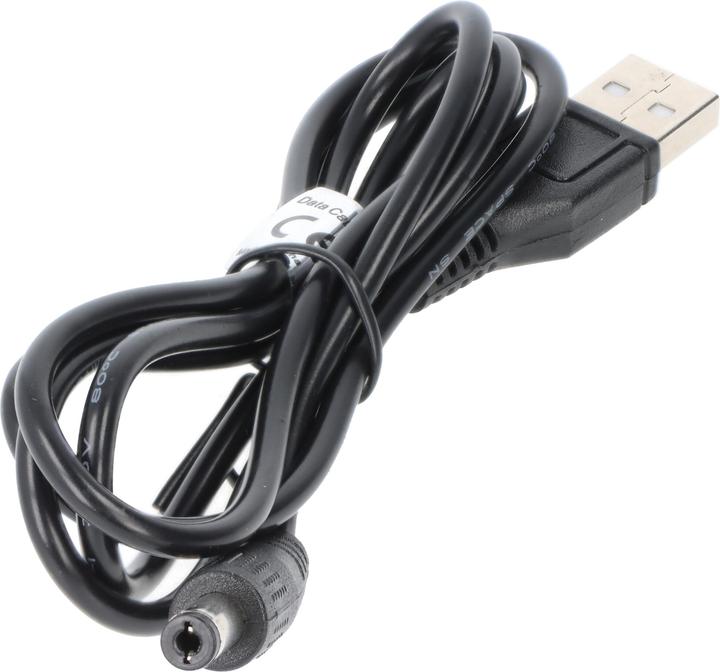 Image du produit AccuCell Universal USB Ladekabel mit DC-Stecker 5,5x2,1mm und Adaptern (1 m, 10 W)
