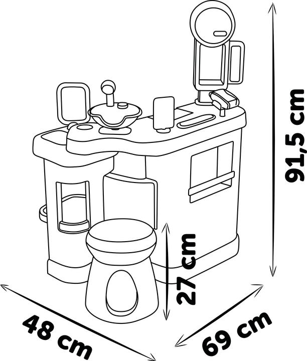 Image du produit Smoby Barber & Cut - Boutique du barbier