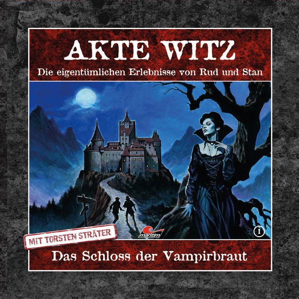 Akte Witz 1 Das Schloss der Vampirbraut, Hörbücher von Stan, Rudbert Rubenstein alias Rud