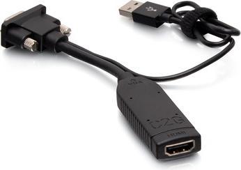 Produktbild C2G Adapter-Konverter-Dongle VGA auf HDMI® (VGA)