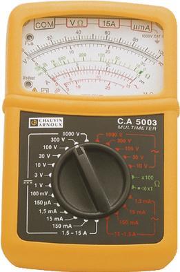 Produktbild Chauvin Arnoux Hand-Multimeter C.A 5003 Kalib (CAT III 1000V, CAT III 600V, Hand-Multimeter)