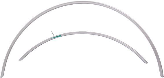 Curana C Lite Schutzbleche 28 Zoll - Silber (Schutzblech Set)